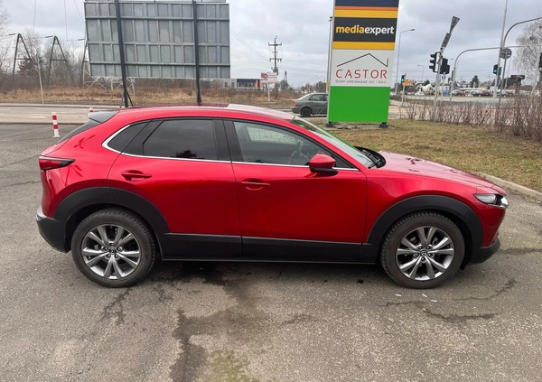 Mazda CX-30 cena 118900 przebieg: 24600, rok produkcji 2021 z Warszawa małe 29